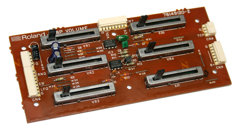 Slider board, Roland JX-8P