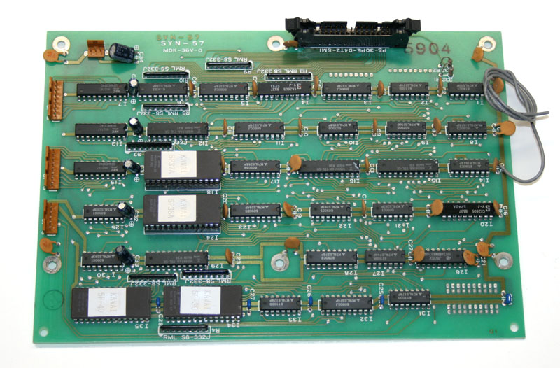 SYN-57 circuit board, Kawai K3