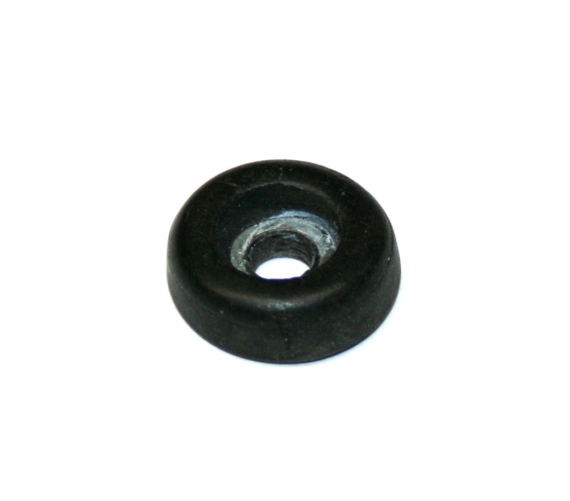 Rubber foot, 3/16-inch tall