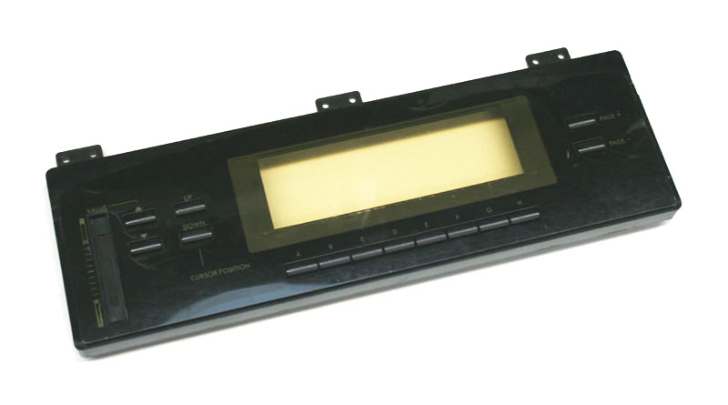 Display bezel, Korg