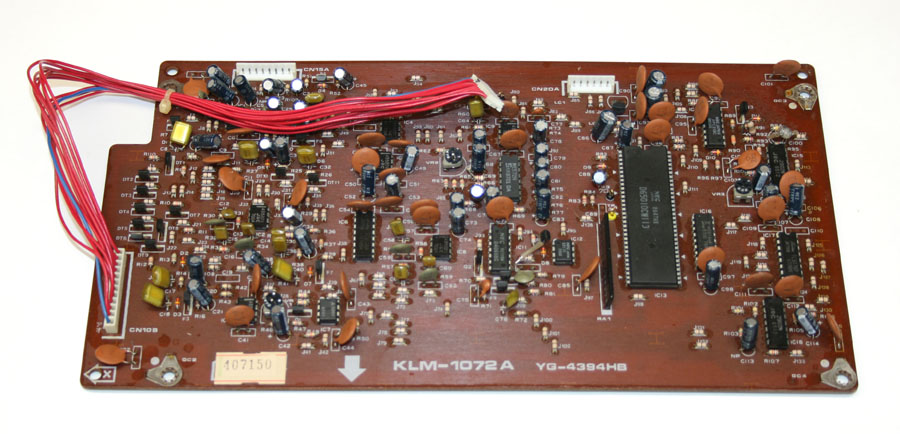 Circuit board, KLM-1072A, Korg DS-8