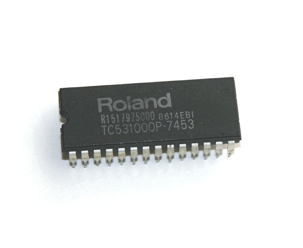 IC, TC531000P sound ROM, Roland TR-505