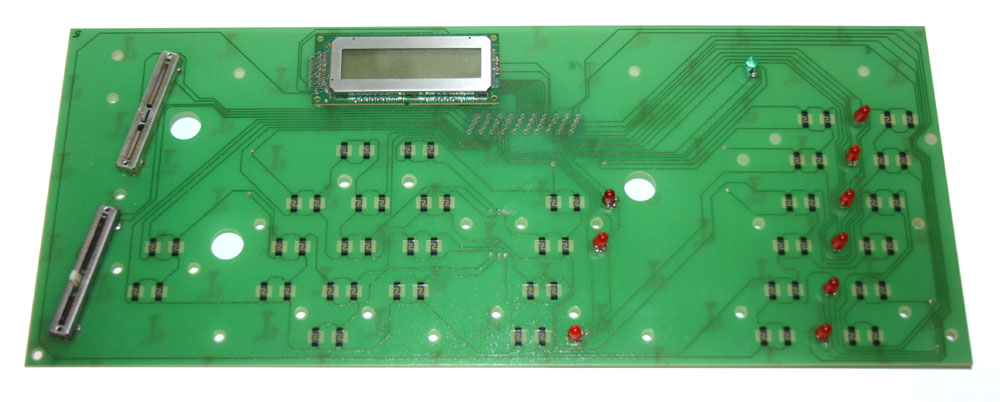 Panel board, for Emax I keyboard