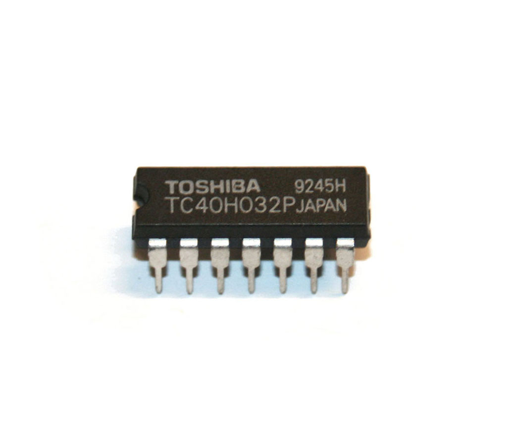 IC, TC40H032 quad 2-input OR gate