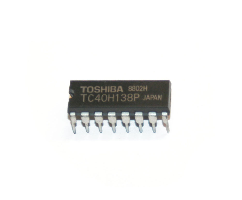 IC, TC40H138 decoder/demultiplexer