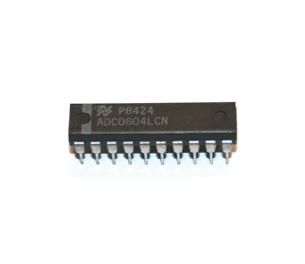 IC, ADC0804 A/D converter