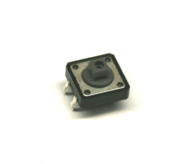 Pushbutton tact switch, 7.3mm, 4-pin
