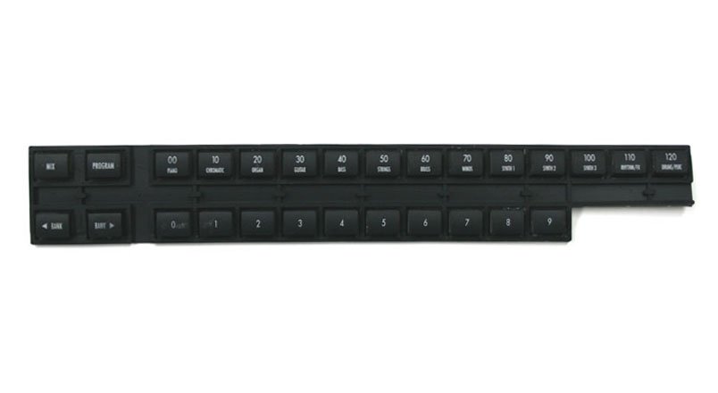 Button strip, large, Alesis