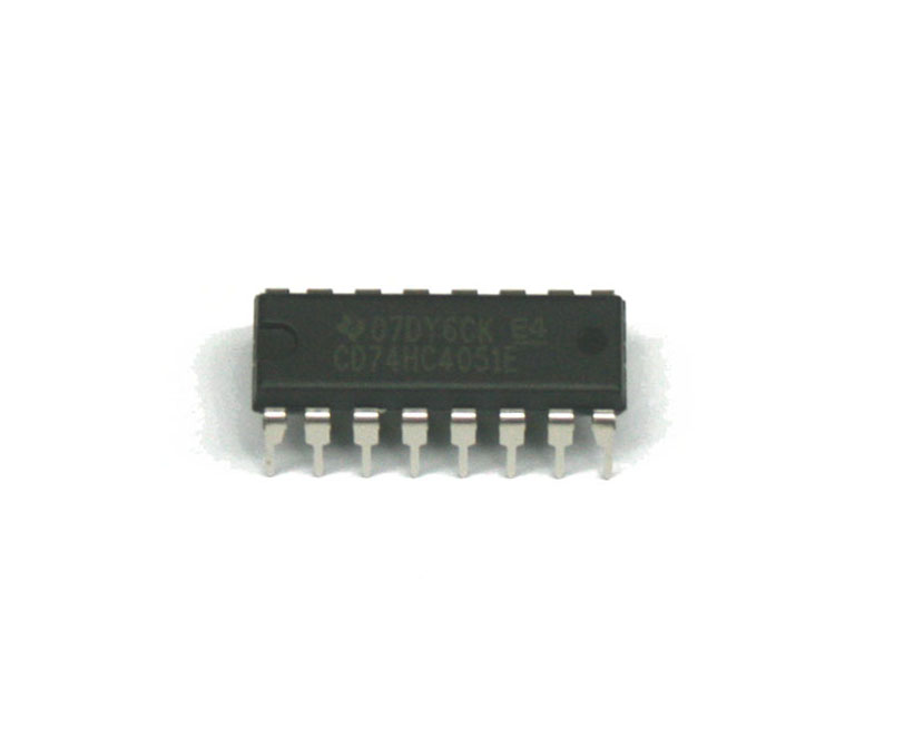 IC, 74HC4051E multiplexer switch