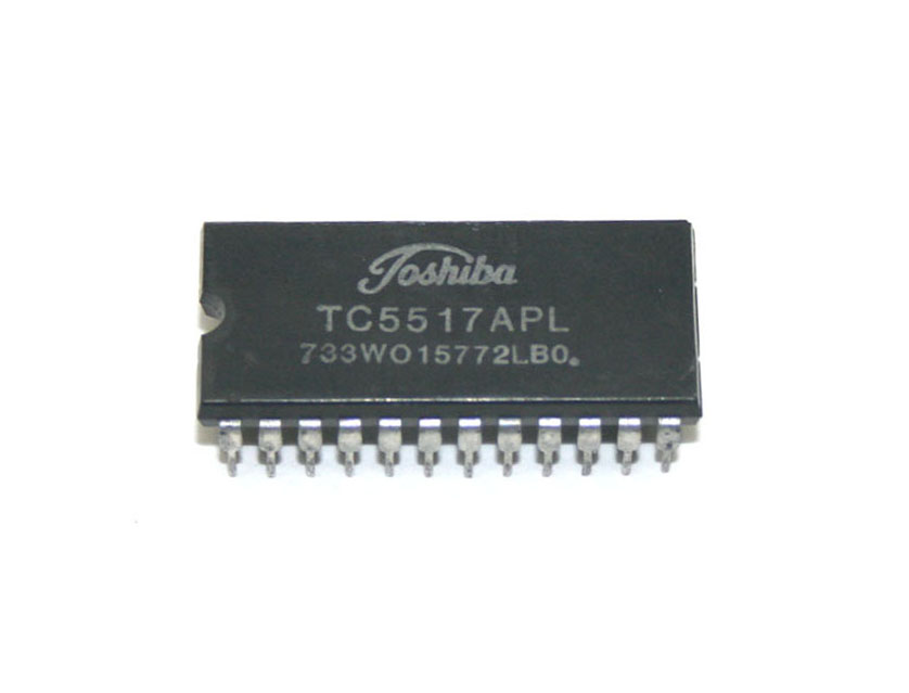 IC, TC5517APL static CMOS RAM