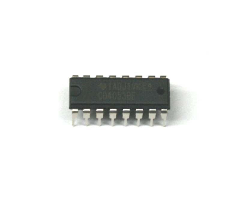 IC, 4053 multiplexer switch