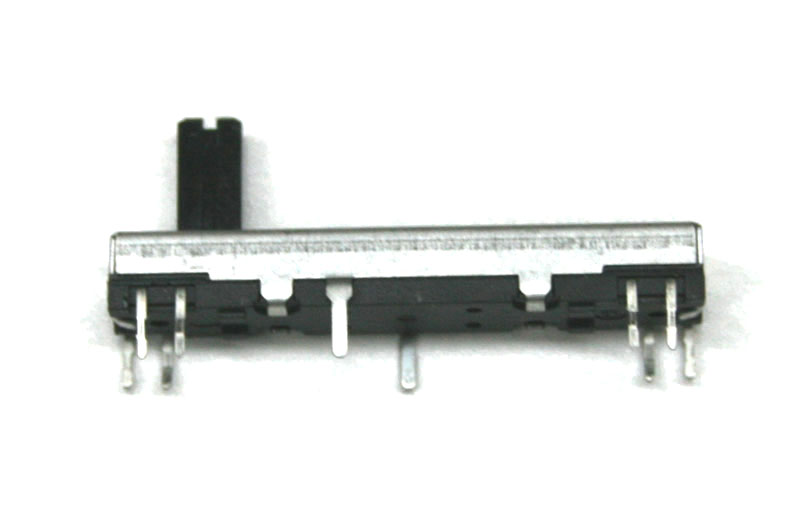 Slide potentiometer, 10KAx2, 30mm