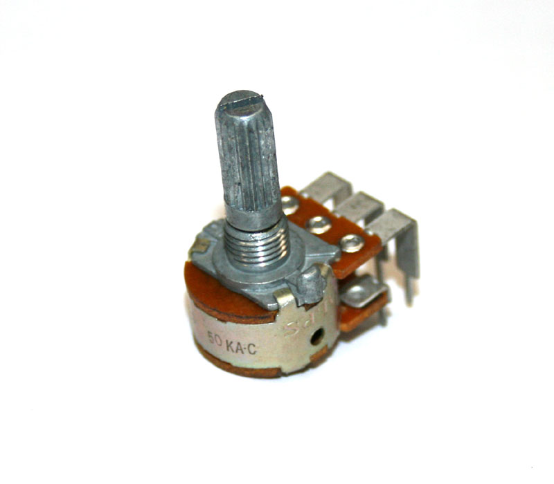 Potentiometer, 50KACx2 rotary