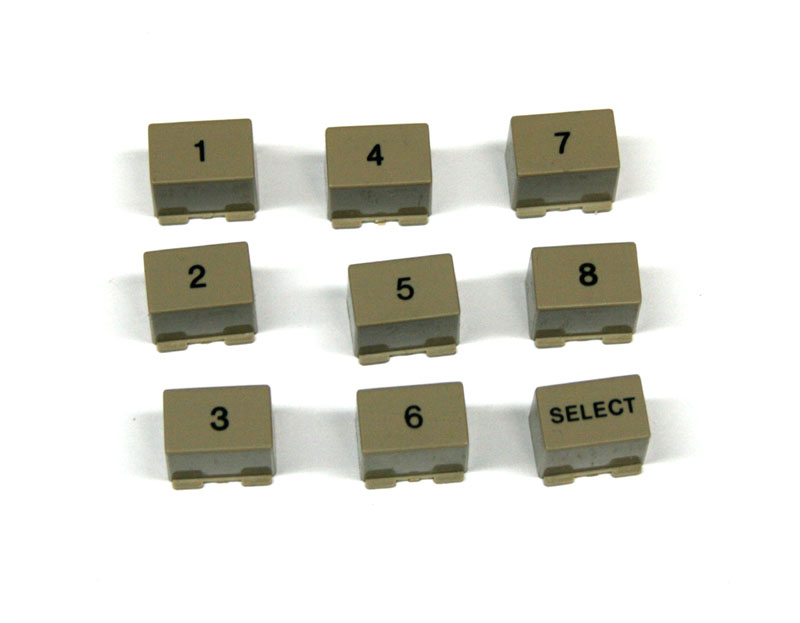 Button set (nine buttons), Casio