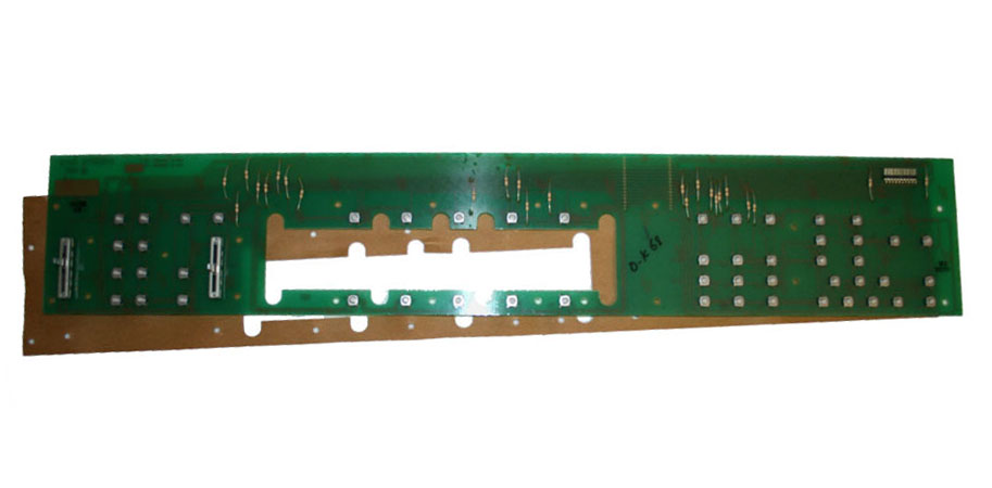 Data entry board for plastic-case ESQ-1