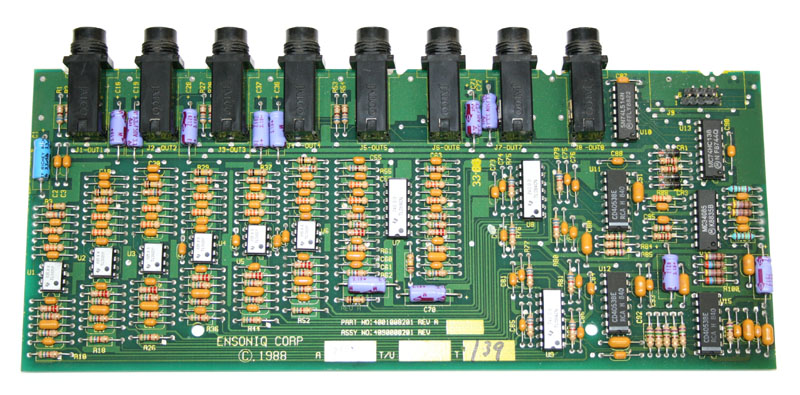Output expander board (OEX-8) for Ensoniq EPS-M