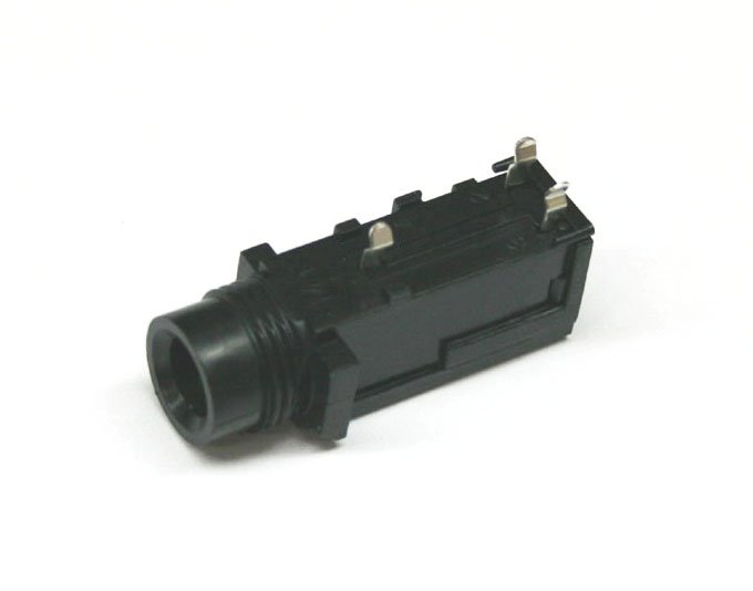 Phone jack, 1/4-inch, 3-pin PCB mount