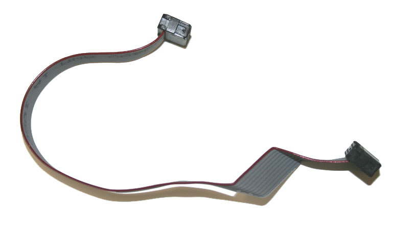 Ribbon cable, 8-inch, 10-pin