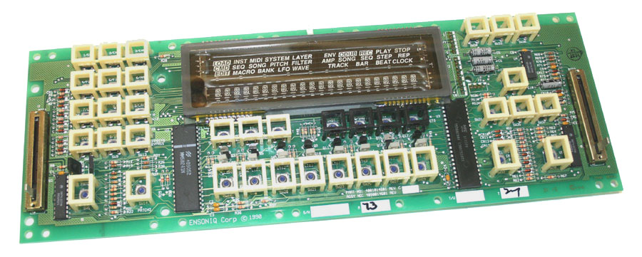 Display board, Ensoniq EPS-16 Plus rack