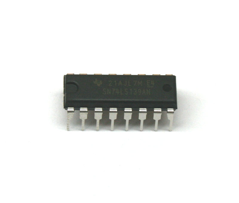 IC, 74LS139 decoder/demultiplexer