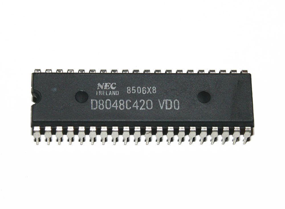 IC, D8048C CPU chip