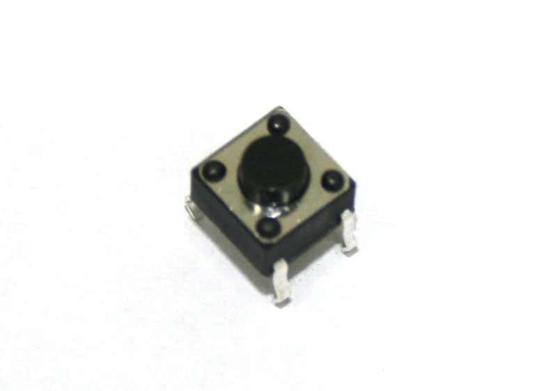 Pushbutton tact switch, 5mm, 4-pin
