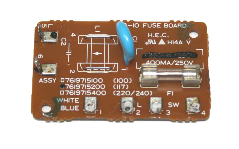 Fuse board, for Roland D-10