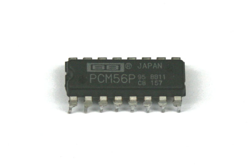 IC, PCM56P D/A converter