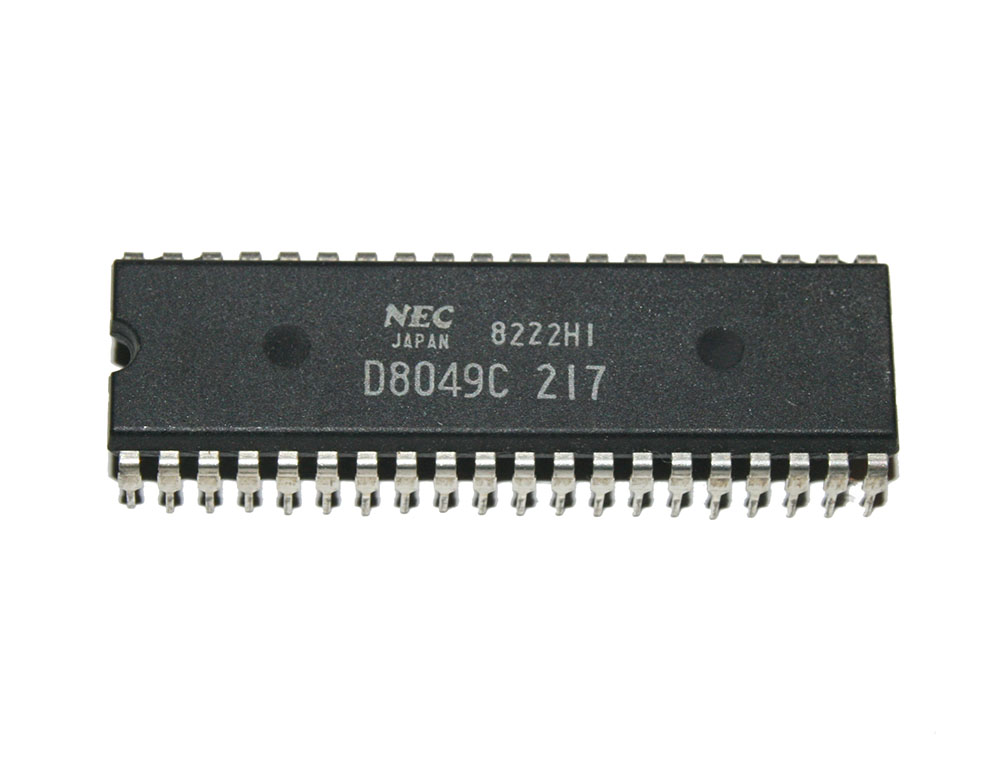 IC, D8049C CPU chip