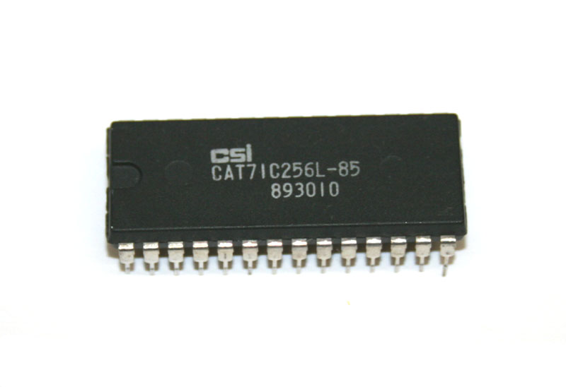 IC, 71C256 SRAM chip