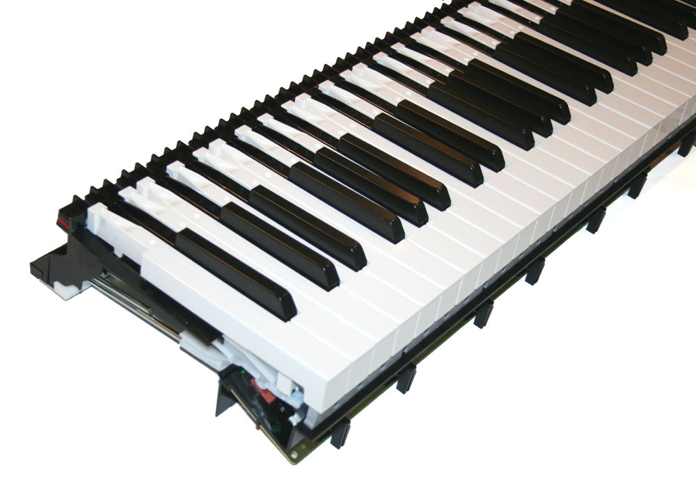 Keybed assembly, 88-note, Yamaha