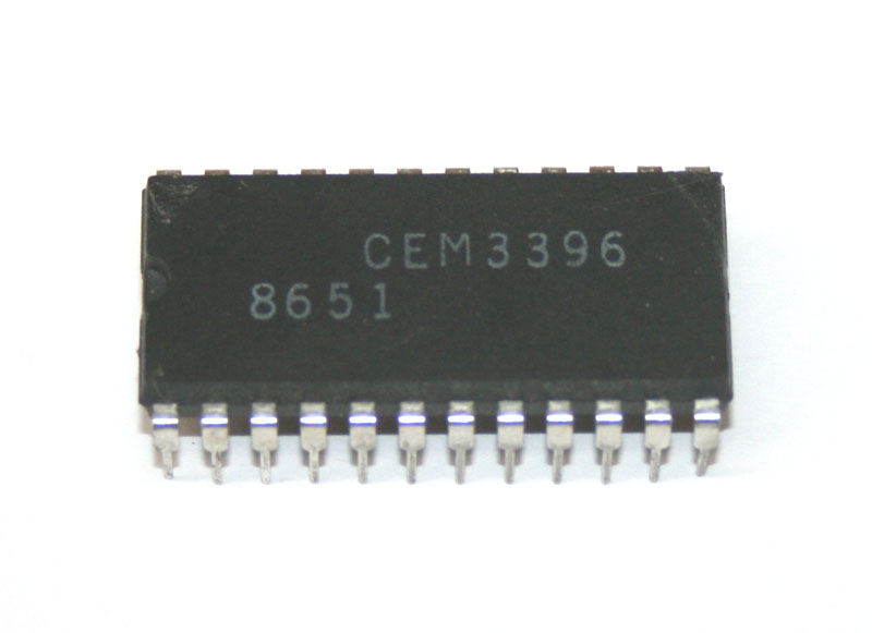 IC, CEM3396 dual waveform converter/processor