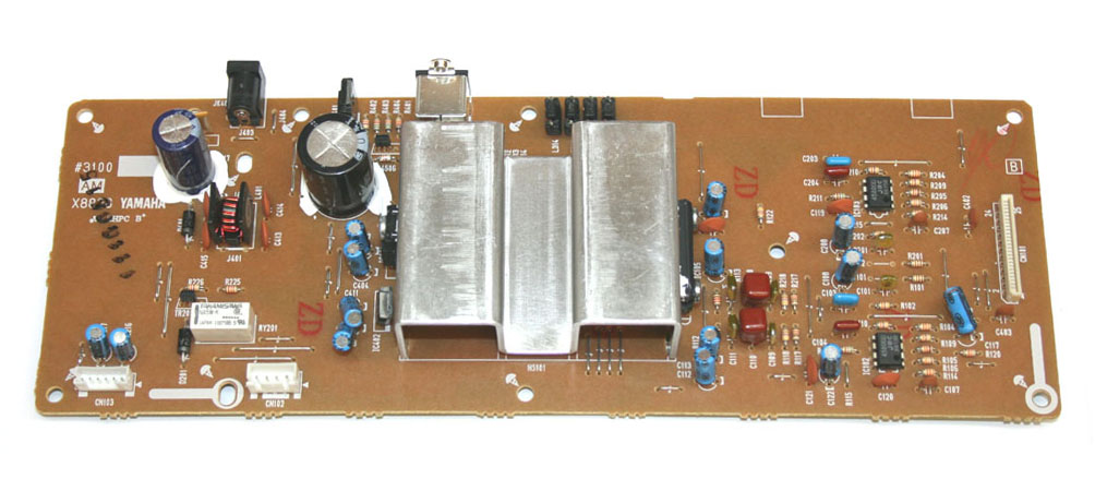 Power/amp (AM) board, Yamaha