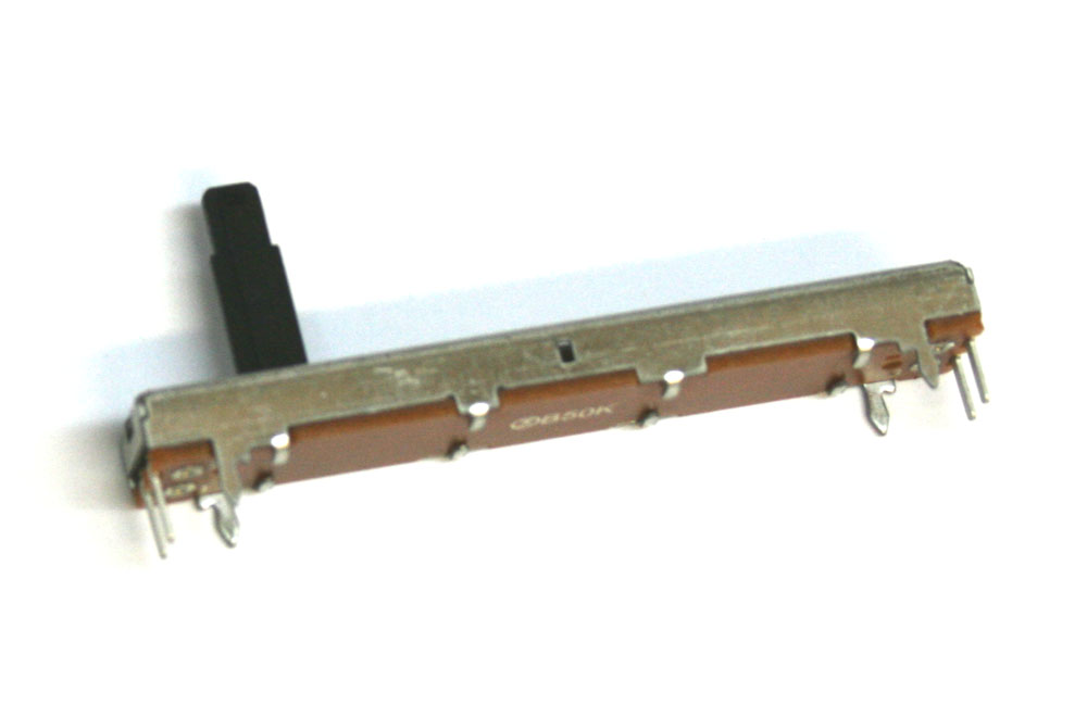 Slide potentiometer, 50KB, 45mm