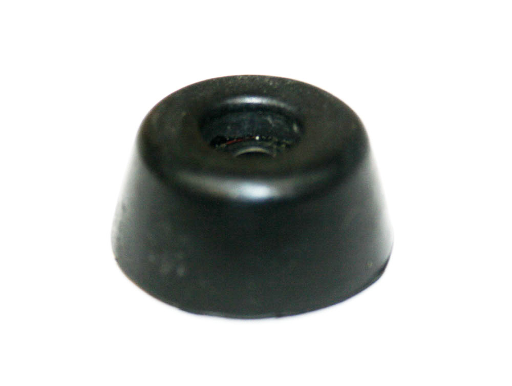 Rubber foot, 7/16-inch tall