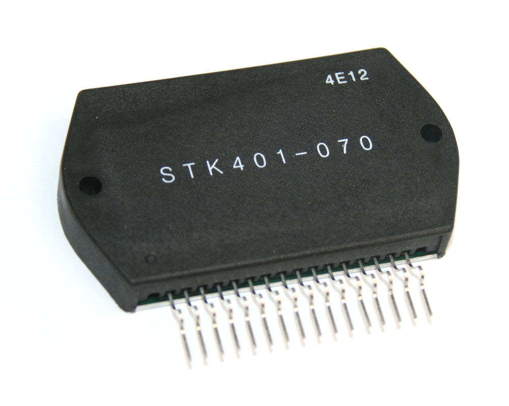 IC, STK401-070 audio power amplifier