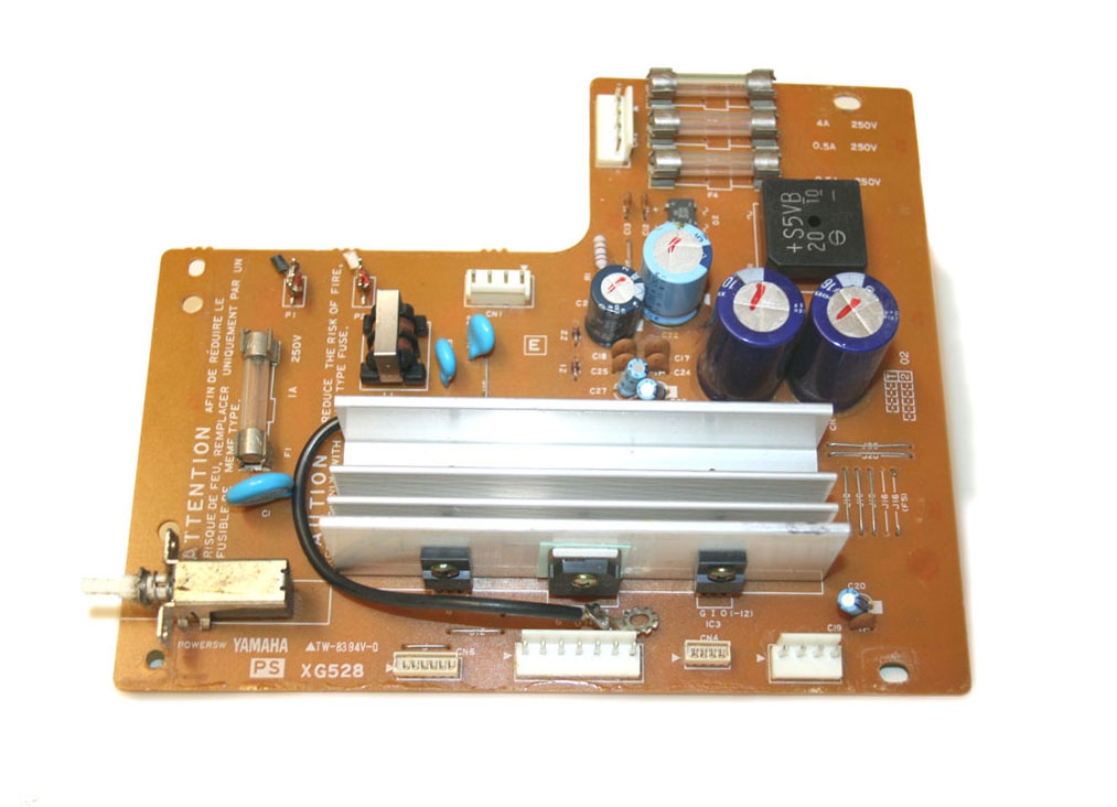Power supply board, Yamaha SY77
