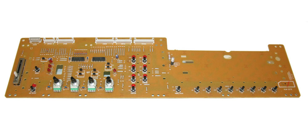 Panel board, left (KLM-2278), Korg