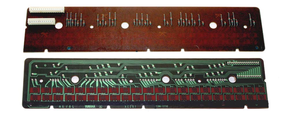 Key contact board, 21-note (Low), Yamaha