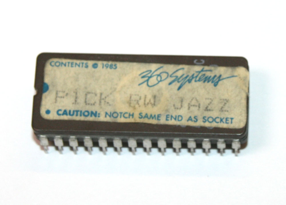 EPROM, for Pick RW Jazz bass, 360 Systems MIDI Bass
