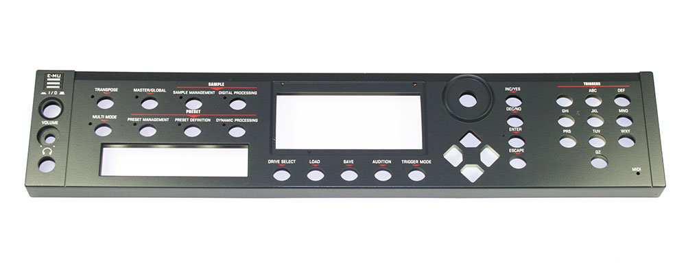 Face plate, E-mu