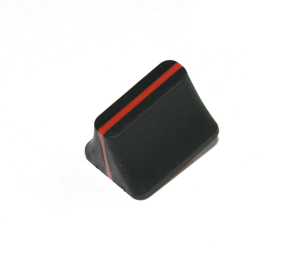 Slider knob, red indicator, Yamaha