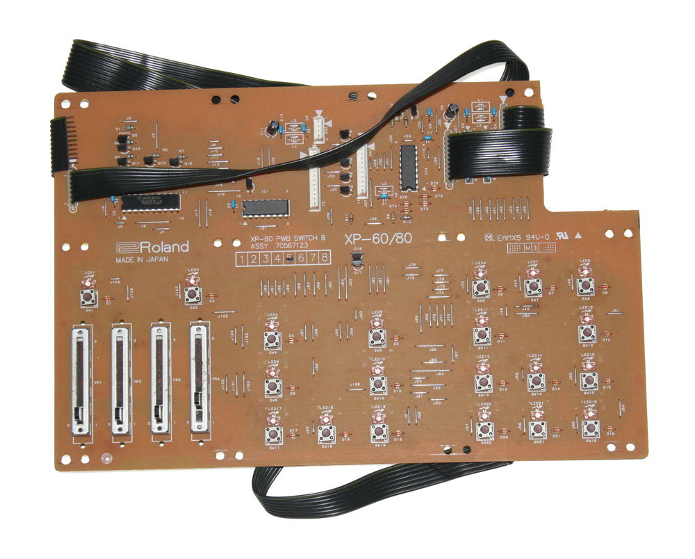 Panel board assembly B, Roland XP-80