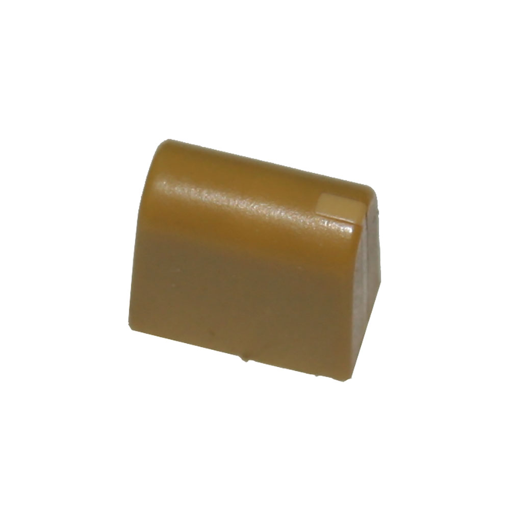 Slider knob, yellow, Yamaha