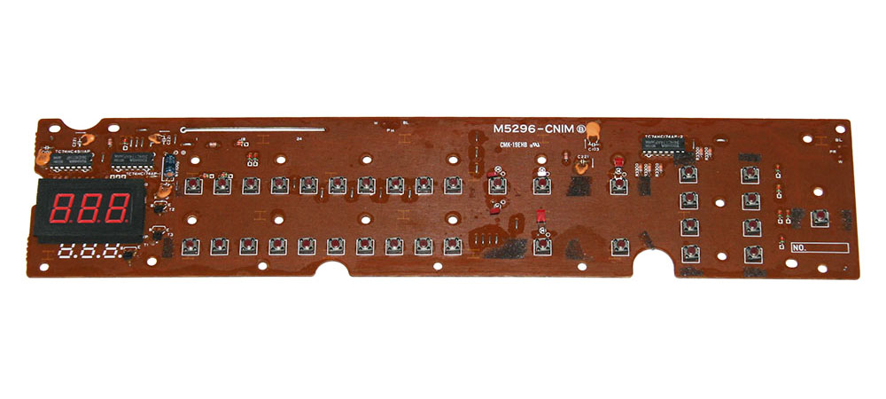 Panel board, right, Casio