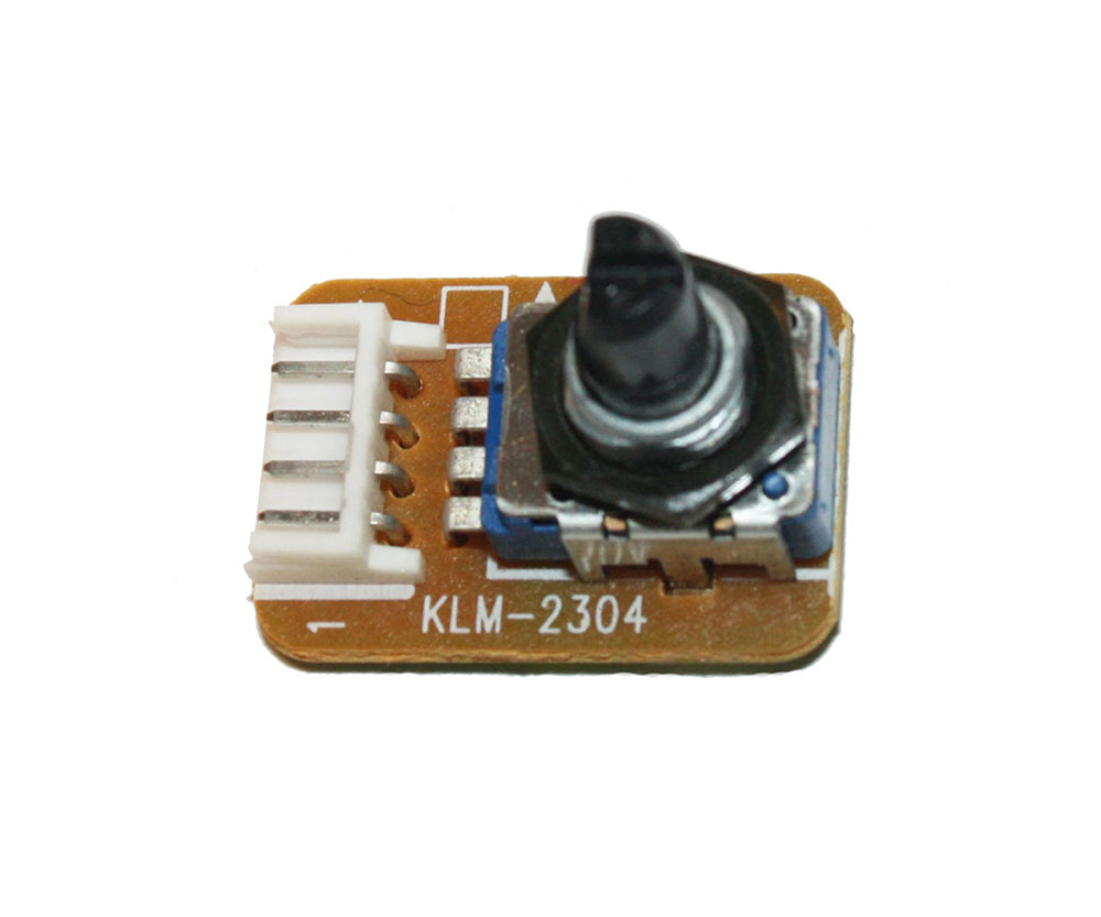 Joystick Y-axis potentiometer assembly, Korg