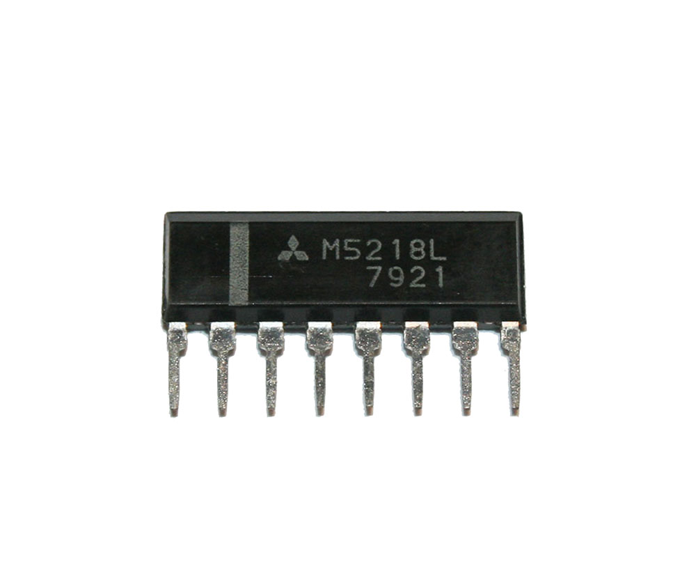 IC, M5218L or M5218AL op amp