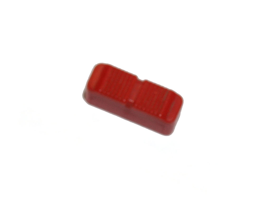 Slide switch knob, red, Kawai