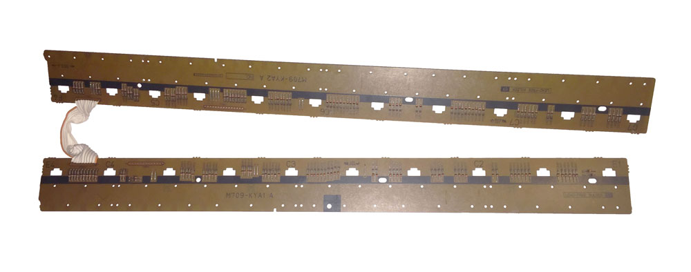 Key contact boards assembly, Casio