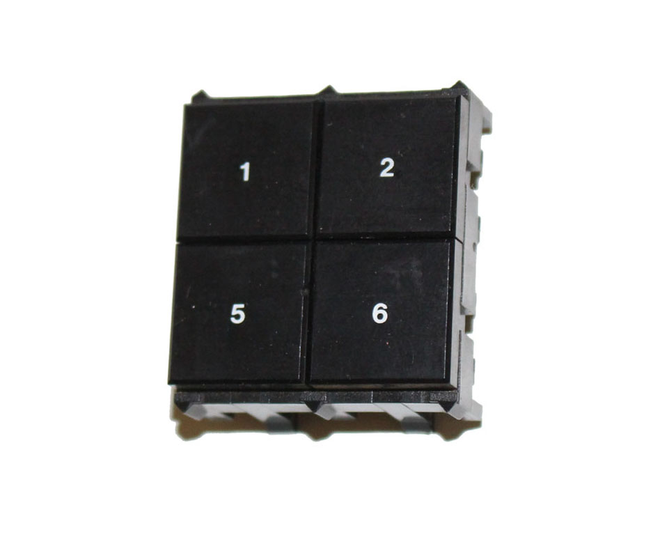 Button set, 4 buttons, 1/2/5/6, Roland